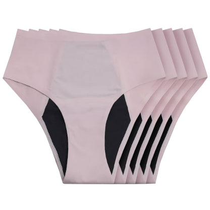NEW: Seamless Leakproof High Waisted (Heavy Absorbency Pink 10-Pack)