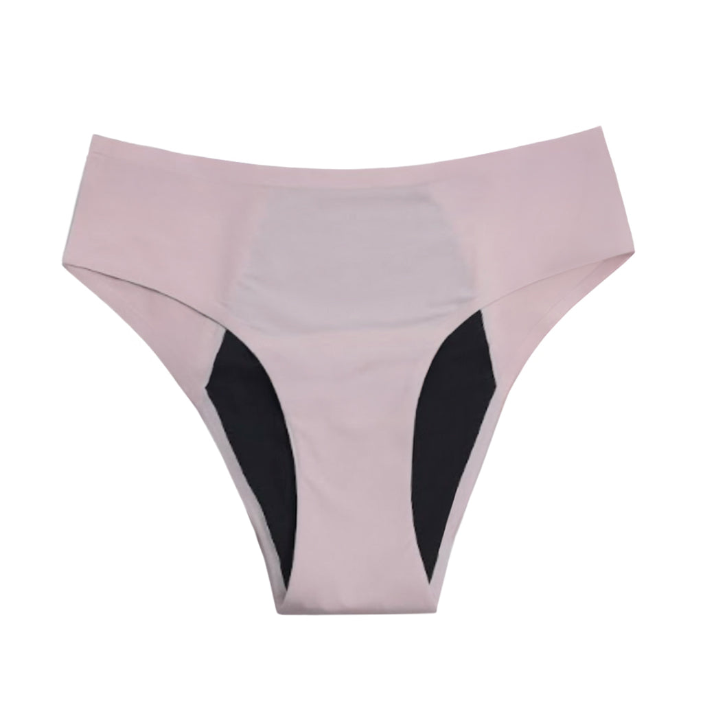 Seamless Leakproof Bikini (Heavy Absorbency Pink 5-Pack)