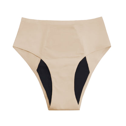 NEW: Seamless Leakproof High Waisted (Heavy Absorbency Beige 10-Pack)